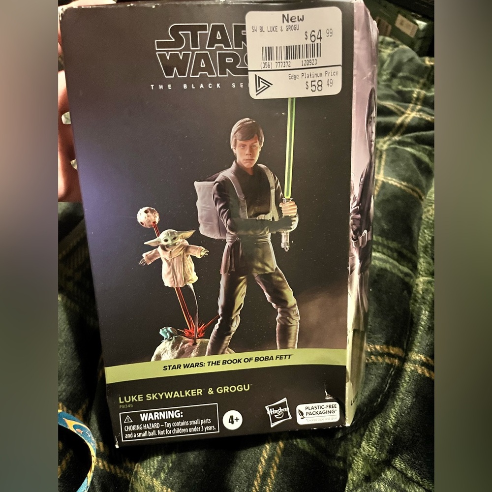 Hasbro Star Wars Black Series Luke Skywalker & Grogu Figures